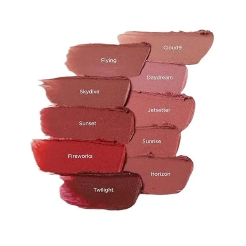 JOAH Air Light Lipstick Set‎ of 3, Sunset, Fireworks, Flying
